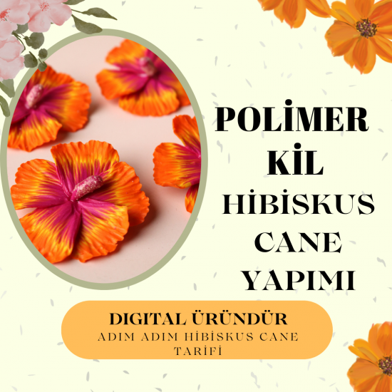 Polimer Kil Hibiskus Çiçeği Online Eğitim Dosyası- Pdf Dijital Dosya Hibiscus Polimer Kil Hibiskus Çiçeği Online Eğitim Dosyası- Pdf Dijital Dosya Hibiscus