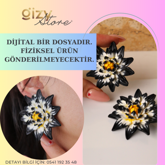 Polimer Kil Gece Zambağı Yapımı Eğitim Dosyası Pdf- Dijital Ürün Polimer Kil Gece Zambağı Yapımı Eğitim Dosyası Pdf- Dijital Ürün