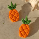 Polimer Kil Tasarım Kadın Ananas Küpe Polimer Kil Tasarım Kadın Ananas Küpe